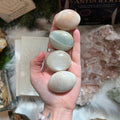 Ravenstone Crystals Little Moonstone Palm Stone