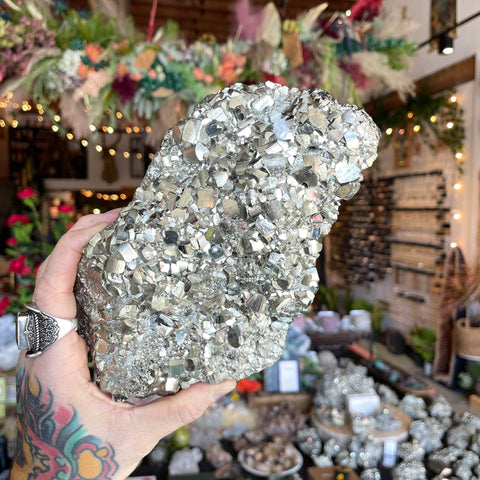 Ravenstone Crystals Pyrite "Audra"