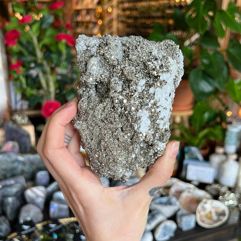 Ravenstone Crystals Pyrite "Lanie"