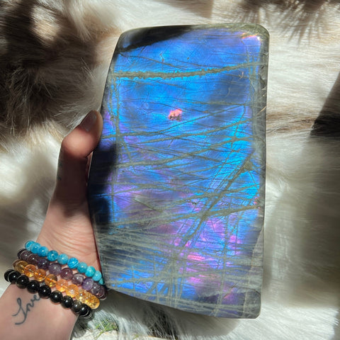 Ravenstone Crystals Sunset Labradorite "Britt"