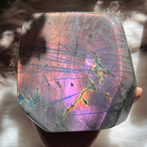 Ravenstone Crystals Sunset Labradorite "Cora"