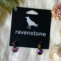 Ravenstone The Amethyst Earrings