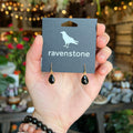 Ravenstone The Black Onyx Earrings