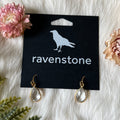 Ravenstone The Clear Quartz Earrings