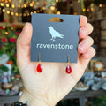 Ravenstone The Garnet Earrings