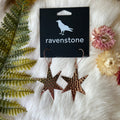 Ravenstone The Rose Gold Star Earrings