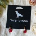 Ravenstone The Ruby Earrings