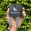 Ravenstone The Silver Fern Earrings