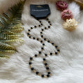 Ravenstone The Black Tourmaline Bead Necklace