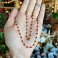 Ravenstone The Carnelian Bead Necklace