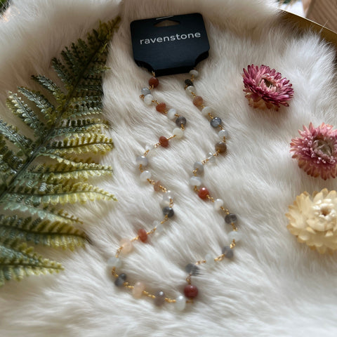 Ravenstone The Multi-Moonstone Necklace