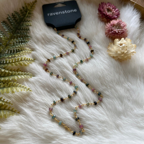 Ravenstone The Tourmaline Bead Necklace