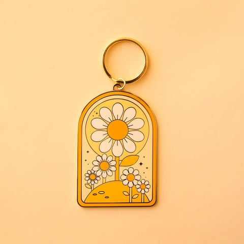 Sunshine Studios Dreamy Daisy Keychain