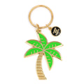 These are Things Palm Tree Enamel Keychain