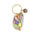 These are Things Soft Rainbow Crystal Enamel Keychain