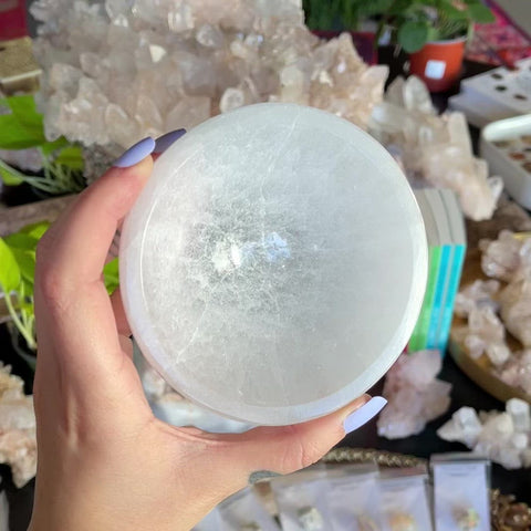 Little Selenite Bowl