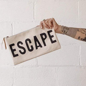 Forestbound ESCAPE Canvas Travel Clutch