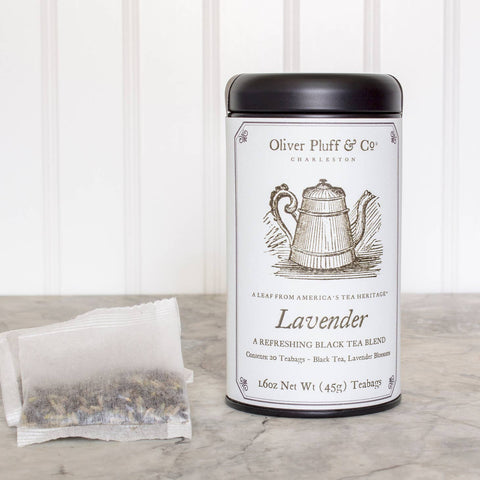 Oliver Pluff & Co Lavender Signature Tea Tin