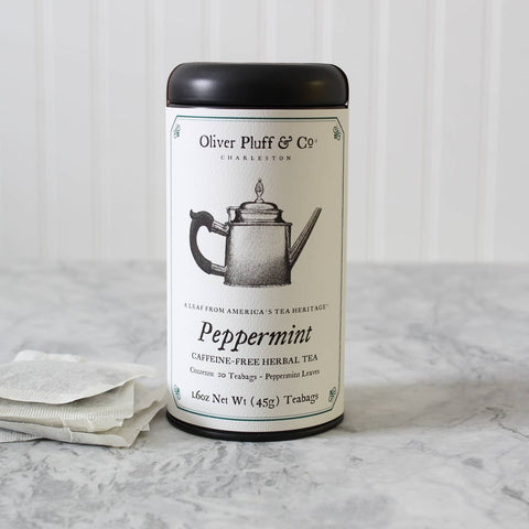 Oliver Pluff & Co Peppermint Signature Tea Tin