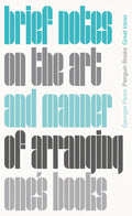 Penguin Random House Brief Notes on the Art and Manner of Arranging One's Books