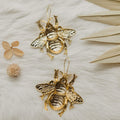 Ravenstone The Big F'ing Golden Bee Earrings