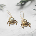 ravenstone The Golden Beetle Babe Earrings