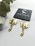 Ravenstone The Golden Elephant Earrings