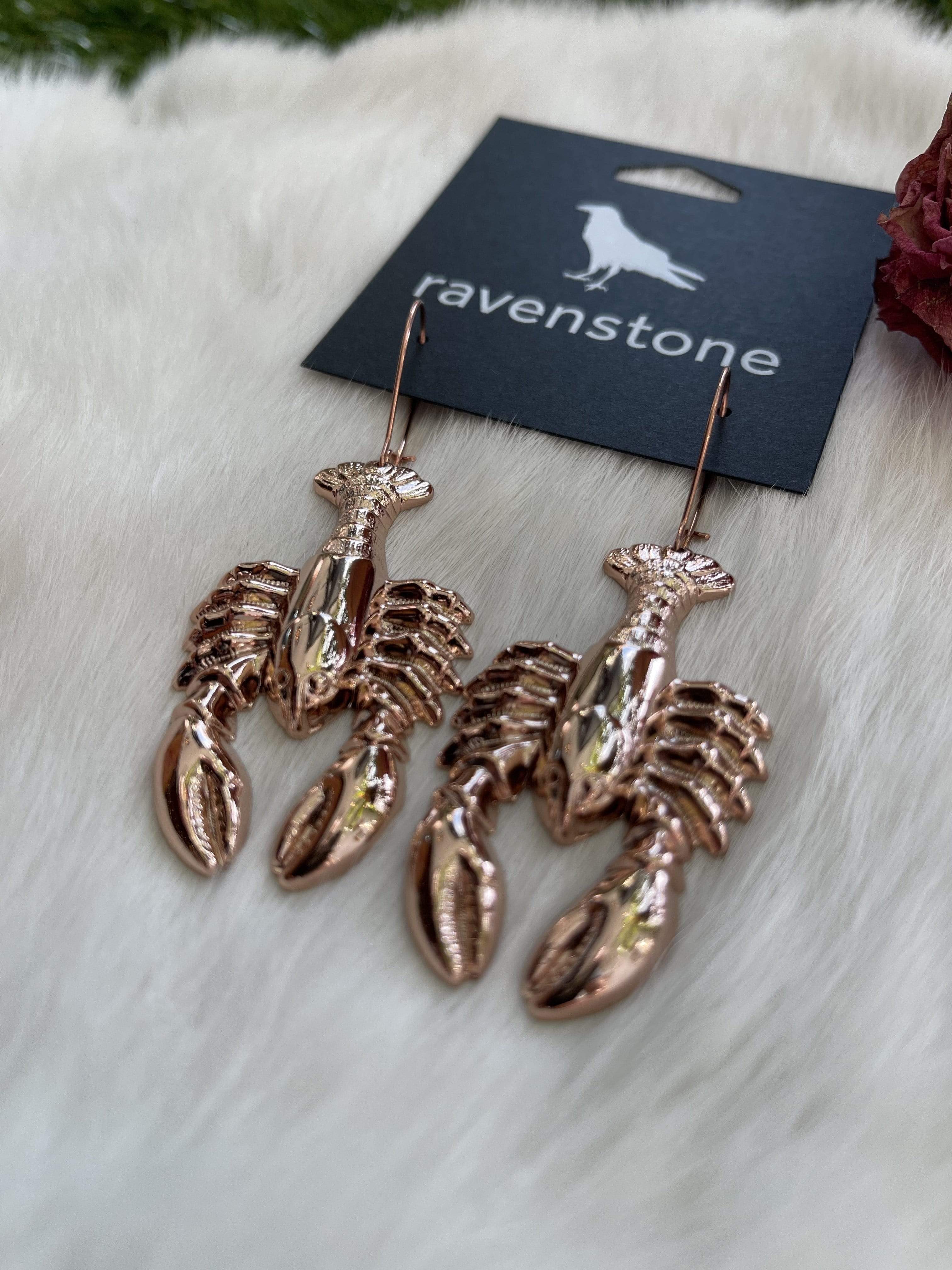 Lobster earrings deals