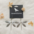 ravenstone The Silver Dragonfly Earrings