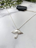 ravenstone The Silver Shiitake Mushroom Necklace