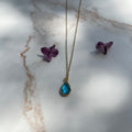 Ravenstone December | Blue Topaz The Birthstone Necklace