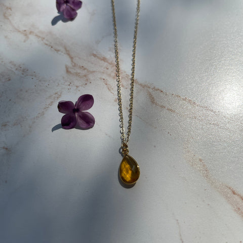 Ravenstone November| Citrine The Birthstone Necklace