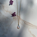 Ravenstone October | Hydro Opal The Birthstone Necklace