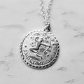 Ravenstone Silver / 18" (16" with 2" extender) / Sagittarius (November 23 – December 21) The Zodiac Necklace