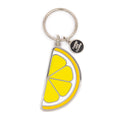 These are Things Lemon Enamel Keychain