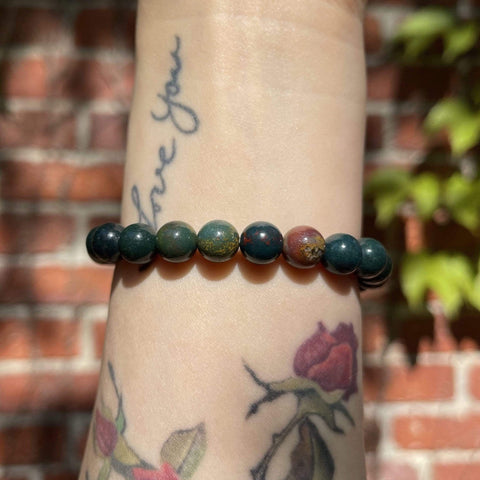 VS Bloodstone Stretch Bracelet